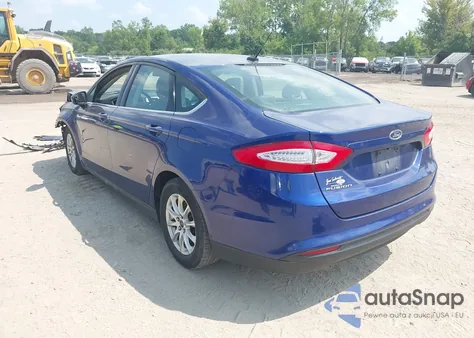 2015 Ford Fusion S из США, поврежденный, VIN 3FA6P0G76FR136284